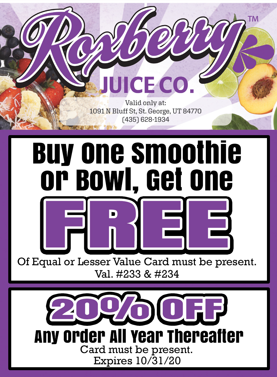 roxberry juice coupons